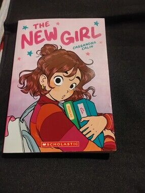 Scholastic Kids Graphic Novel - Pink & Teal Cover